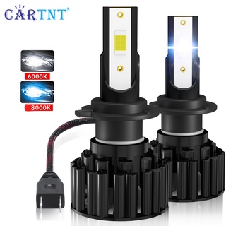 หลอดไฟหน้ารถยนต์ Led H11 H7 H4 H8 H9 HB3 9005 HB4 9006 6000K 8000K 110W 12V 20000LM 1 คู่