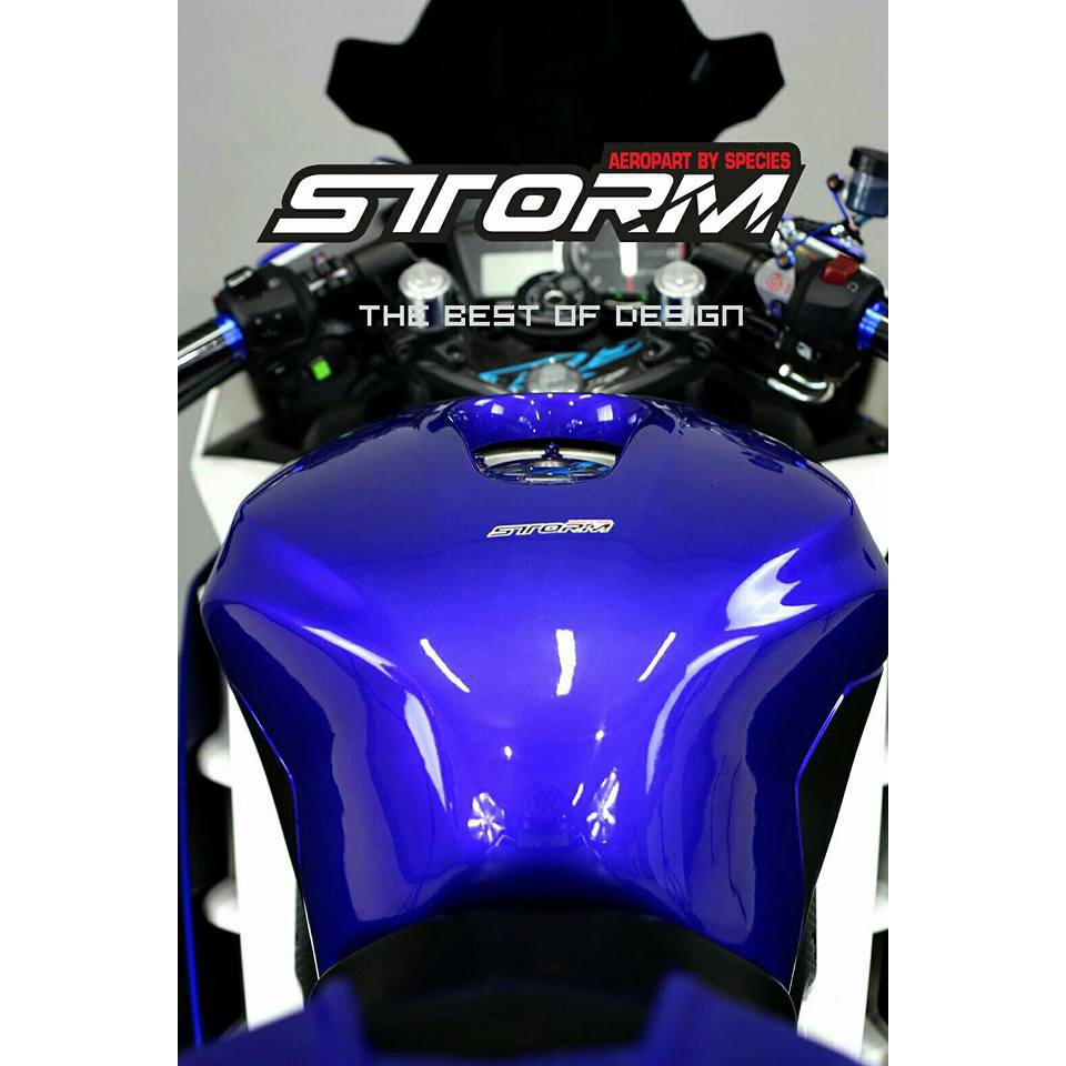 ครอบถังน้ำมันแต่งพร้อมทำสี สำหรับ YAMAHA R15 ปี 2015-2018 สุดยอดนวัตกรรมการออกแบบที่ดีที่สุด คุณภาพร