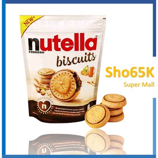 ืืNutella Biscuits บิสกิตสอดไส้ครีมโกโก้ผสมเฮเซลนัท ตรา นูเทลล่า (Nutella Brand) ขนาด 304 กรัม