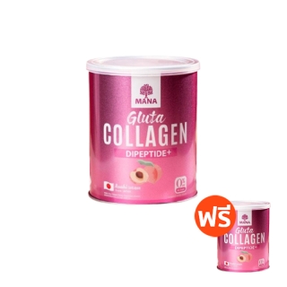 MANA GLUTA COLLAGEN 1 แถม 1 กลูต้าผิวขาว กลูต้าคอลลาเจน มานากลูต้า ช่วยรูขุมขนกระชับ ต่อต้านอนุมูลอิสระ มานาคอลลาเจน