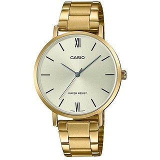 CASIO นาฬิกาข้อมือผู้หญิง รุ่น LTP-VT01G-9BUDF