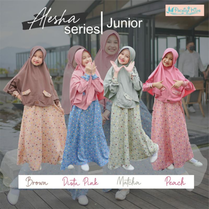 Alesha by Pachira ชุดกาmis เด็กผู้หญิง Junior Size 789T