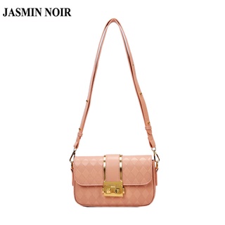 Jasmin NOIR กระเป๋าสะพายข้าง ลายสก๊อต สําหรับผู้หญิง