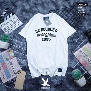 No.46✨เสื้อยืดCC-OOแขนสั้น#งานปักงานป้ายCotton100%นิ่มใส่สบาย