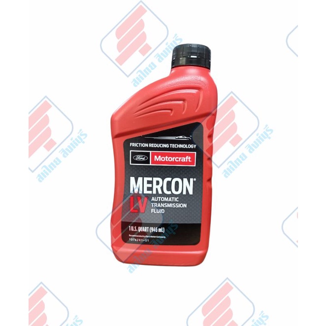 XT10QLVC น้ำมันเกียร์ MERCON สำหรับรถฟอร์ด RANGER T6 ปี2012-ปัจจุบัน , FIESTA ปี2011-ปัจจุบัน [ ของแ