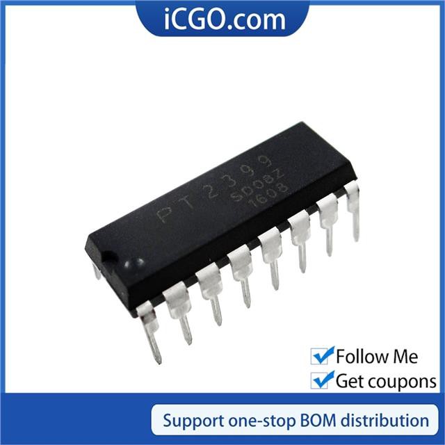 10PCS PT2399 DIP16 PT2399 CD2399 DIP ใหม่ Chipl IC