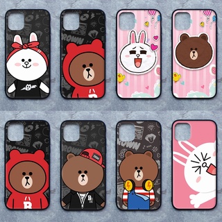 เคส  Iphone 11  ลายหมีบราวน์ ขอบนิ่มหลังแข็ง