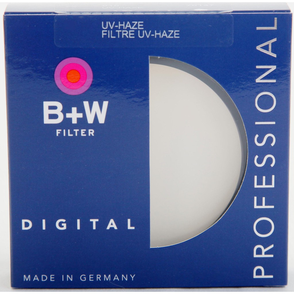 B+W F-PRO UV HAZE 010 Filter ของแท้ (40.5,49,52,58,105mm)