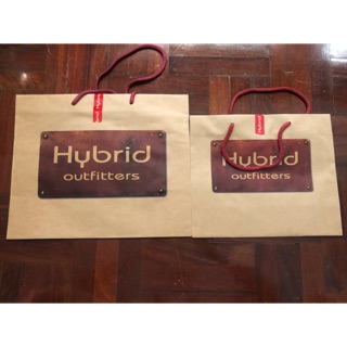 [พร้อมส่ง] ถุงกระดาษ hybrid outfitters