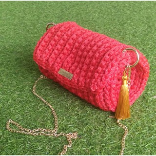 Bag roll handmade crossbody