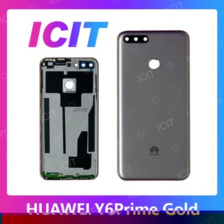 Huawei Y6prime/Y6 2018/ATU-L42 อะไหล่ฝาหลัง หลังเครื่อง Cover For huawei y6prime/y6 2018/atu-l42 ICIT 2020