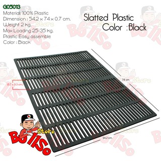 Bullso Store รุ่น G05013 แผ่นพื้นพลาสติก ขนาด​ ​54.2 x 74 x​ 0.7 cm