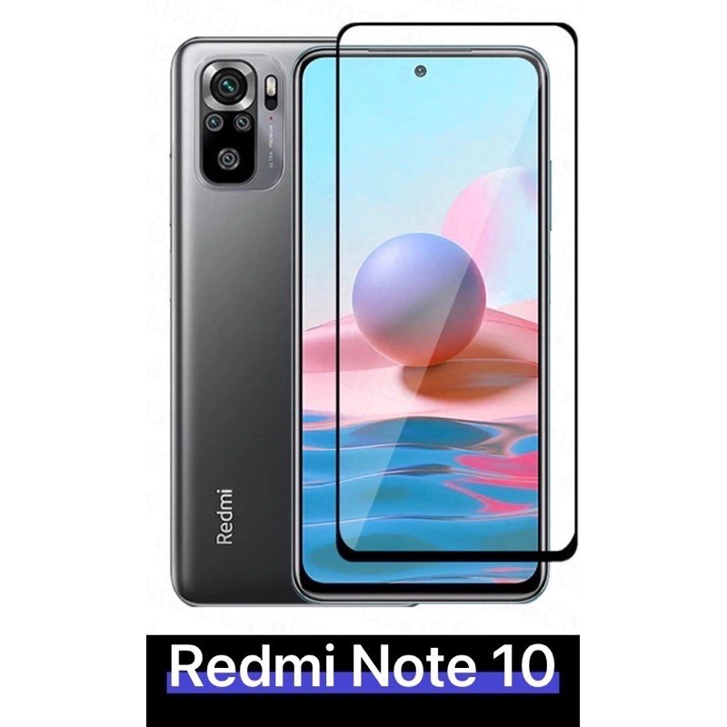 [ส่งจากไทย] ฟิล์มกระจกนิรภัย Redmi Note 10 /Redmi Note10(5G)Redmi Note11/Redmi note11S/ฟิล์มเต็มจอ ใส่เคสได้ ฟิมกระจ