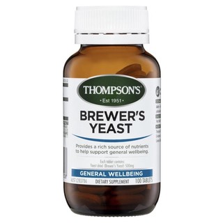 Thompsons Brewers Yeast 100 เม็ด(พร้อมส่ง)