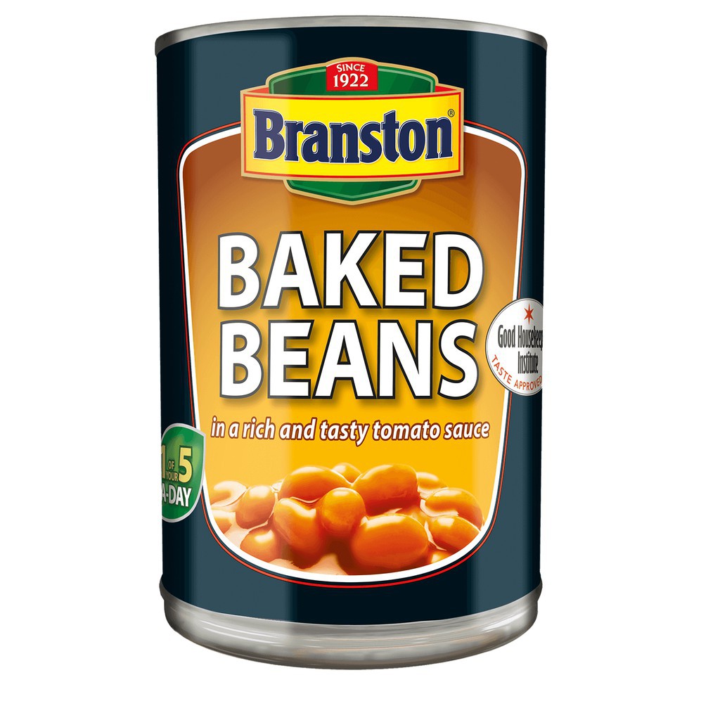 Branston Baked Beans in a rich and tasty tomato sauce 410g ถั่วแดงอบใน
