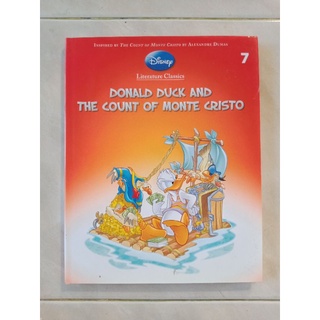 DONALD DUCK AND THE COUNT OF MONTE CRISTO. หนังสือมือสอง ปกแข็ง