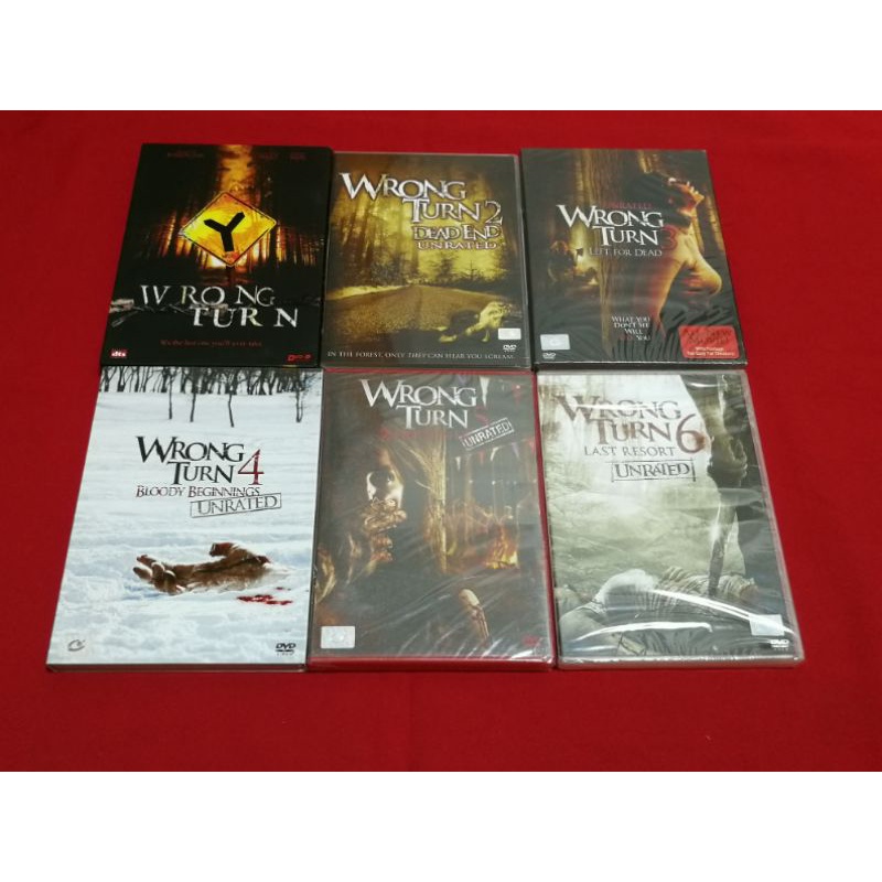 DVD Wrong Turn หวีดเขมือบคน 1-6