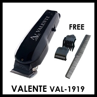 ✈Valente ปัตตาเลี่ยน ไฟฟ้า รุ่น The Professional VAL-1919 ฟันผลิตจากเหล็กชั้นดี เสียงเงียบ ลับคม พร้อมใช้ ตัดผม เบา