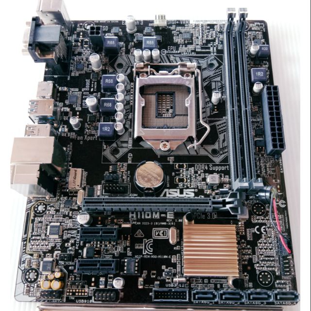 ❇️MB : 1151 ASUS H110M-E / ฝาหลัง