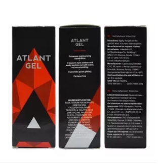 [ลดกระหน่ำเปิดร้านใหม่!] ATLANT GEL ผลิตภัณฑ์เพิ่มขนาดท่านชาย 50 ml.