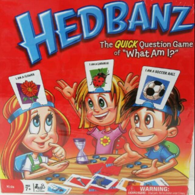 Hedbanz Game บอร์ดเกม เกมทายคำ What am I? เกมส์ ใบ้คำ WCT 0125 Shopee