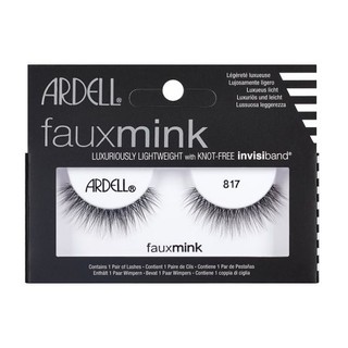 ของแท้! Ardell ขนตาสายฝอ - Faux Mink อาเดล ฟอค มิ้ง แลช 817 - 1 คู่