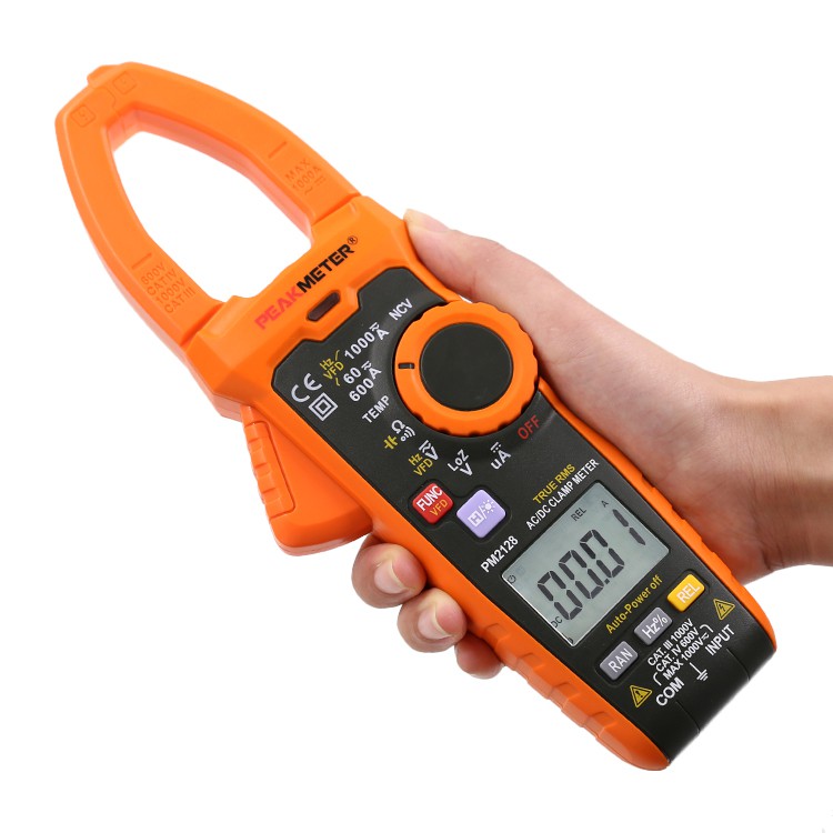 Digital Clamp Meter PEAKMETER PM2128