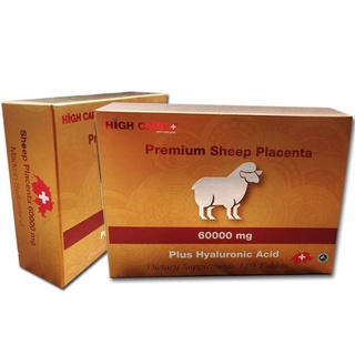 🐑สารสกัดรกแกะ แบ่งขาย High care sheep placenta 60000 Mg Plus Hyaluronic Acid ของแท้จากสวิตเซอร์แลนด์ (Exp.10/2025)