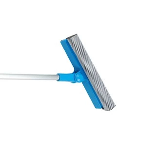 Poly-Brite โพลี-ไบรท์ ไม้รีดกระจก ด้ามยืดหด 90 ซม. รีดน้ำไร้คราบ ฟองน้ำหนาพิเศษ ซับน้ำเยี่ยม ปรับมุม 180°