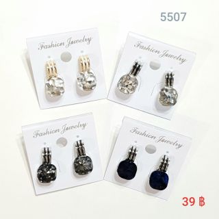 ต่างหูแฟชั่นคริสตัลสี