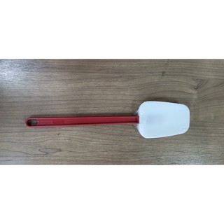 ไม้พาย ใช้กวน ผสม เกลี่ย และตัก ขนาด 36ซม. คุณภาพสูง  Spatula Silicone w/ Plastic Handle 36cm.HL424