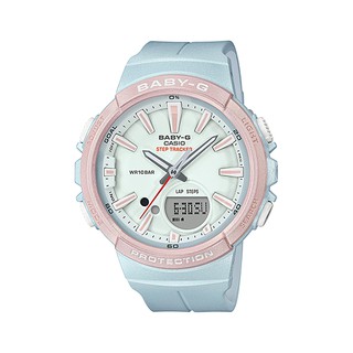 นาฬิกา Casio Baby-G for Running รุ่น BGS-100SC-2A (Pony Unicorn สีฟ้า-ชมพู) ของแท้ รับประกัน1ปี