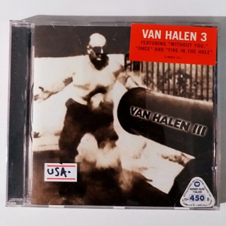 CD VAN HALEN 3 made in usa***แผ่นปกสภาพดีมาก100%