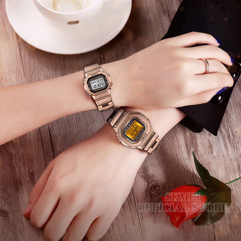 SKMEI 1456/1433 ของแท้ นาฬิกาดิจิตอลกันน้ำ ใส่ได้ทั้งผู้ชายและผู้หญิง