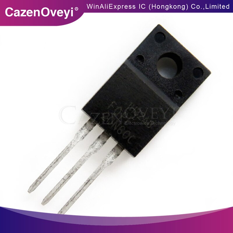 ชิ้นส่วนอิเล็กทรอนิกส์ Fqpf20N60 To220 20N60 20N60C Fqpf2060C Fqpf20N60C To-220F 10 ชิ้นต่อชุด