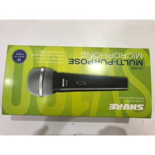 ไมค์โครโฟน SHURE รุ่น SV100 คุณภาพเสียงดี สินค้ามีรับประกัน