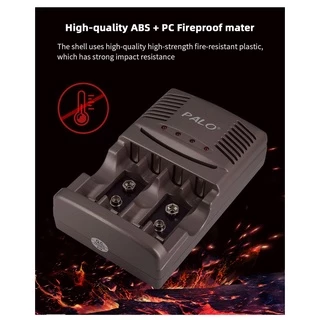PALO เครื่องชาร์จถ่าน 1.2v Ni-CD Ni-MH AA/AAA/9V ถ่านชาร์จ
