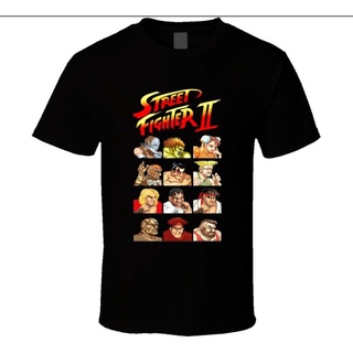 ขายดี!เสื้อยืด พิมพ์ลาย Street Fighter 2 Characters Cool Video Game สไตล์วินเทจ แฟชั่นคลาสสิก สําหรับผู้ชาย 628313S-5XL