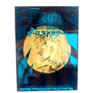 NARUTO Medal Coin Movie theater Limited Edition Manga Anime Vintage 2010 F/S Japan Rare ! #นารูโตะ