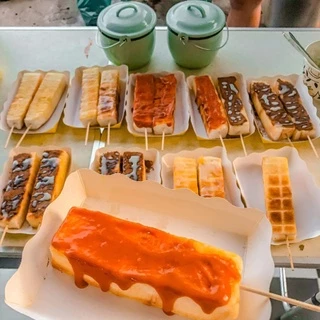 ขนมปังเสียบไม้​ ปังปิ้งเสียบไม้ ราคาถูกที่สุด ใช้ ขนมปังเกรดพรีเมี่ยม ส่งทุกวัน ปังปิ้ง!!!