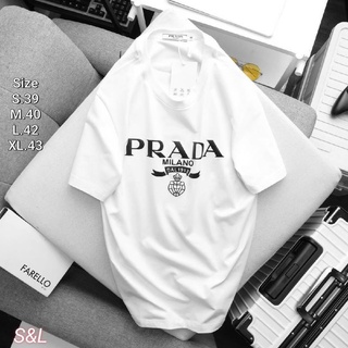 prada เสื้อยืดแขนสั้น