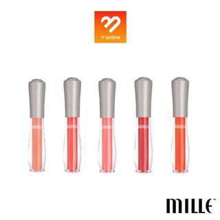 Boombeautyonline | ใหม่ Mille Crystal Reflection Satin Glaza Lip มิลเล่ ลิป คริสตัล รีเฟ็กชั่น ลิปจุ่ม