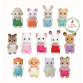 🌈 พร้อมส่ง Sylvanian families Baby ตัวยืน กล่องญี่ปุ่น แท้ แบบใหม่ ด้านหลังใส JAPAN ของแท้