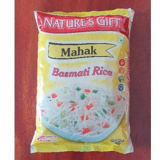 ข้าวบาสมาติ Basmati Rice (Nature's Gift ) ;Mahak1kg