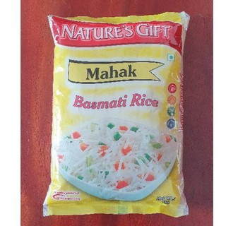 ข้าวบาสมาติ Basmati Rice (Natures Gift ) ;Mahak1kg