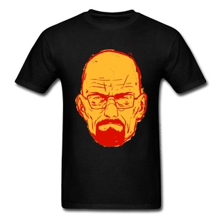 เสื้อยืดคอกลม ผ้าฝ้าย 100% พิมพ์ลาย Breaking Bad Heinsenberg แฟชั่นฤดูร้อน ฤดูใบไม้ร่วง สําหรับผู้ชาย ผู้ใหญ่S-5XL