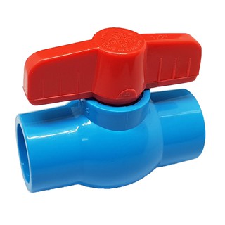 [พร้อมส่ง] บอลวาล์ว PVC คุณภาพสูง ขนาด 1-1/2 " (1 นิ้วครึ่ง) ACECO (THAI FENG) แท้