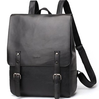 ZEBELLA : ZBL1390-BLACK* กระเป๋าสะพายหลัง Good&amp;god Pu Crazy Horse Leather