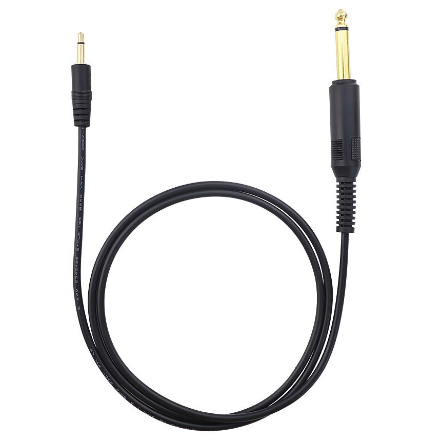 การระเบิด [พร้อมส่ง] TS Adapter - 6.35 mm Plug to 3.5 mm (Aux) Jack - Mono Plug Adapter อะแดปเตอร์ขย