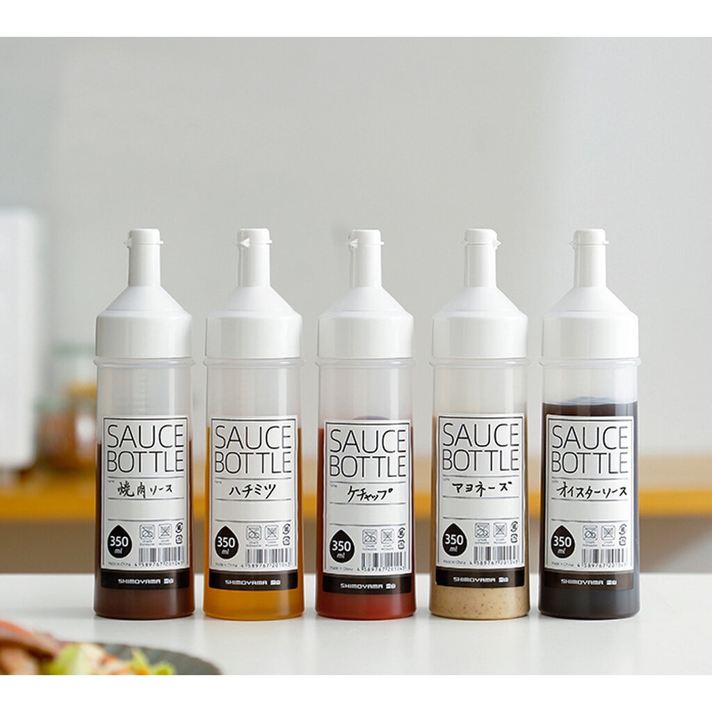 Omocha - (350 mL) Sauce bottle ขวดใส่แบ่งซอส ขวดบีบ